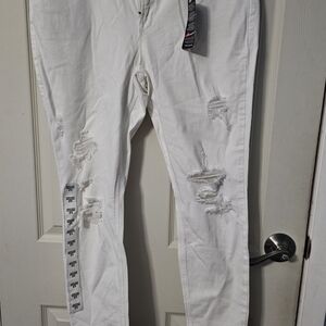Old Navy White Jeans NwT Sz 12